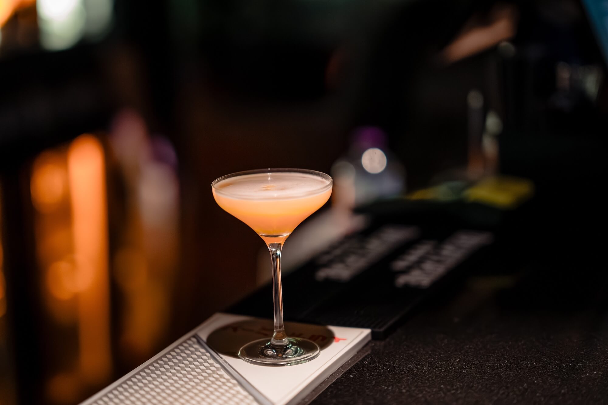 Intimate engagement party celebration in the atmospheric underground venue at PÚRL Barbican, EC1 London